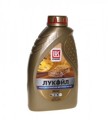 Масло мотор. ЛУКОЙЛ  Люкс  5/40  1л п/синт.