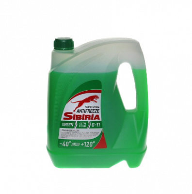 Антифриз SIBIRIA  5л зеленый G-11 -40