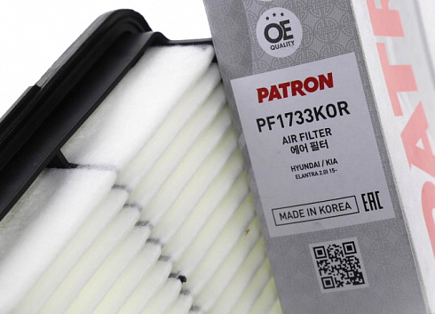 Фильтр воздушный PATRON PF1733KOR
