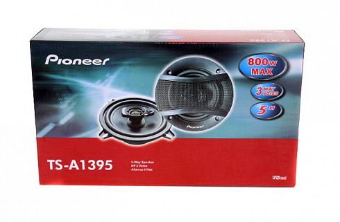 Динамики PIONEER TS-A1395 3-х полосные коаксиальные 80 W (d-13 см)