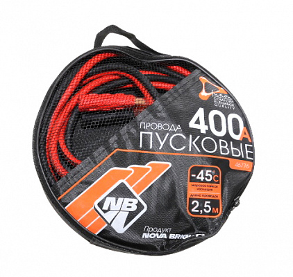 Провода пусковые 400 А NOVA