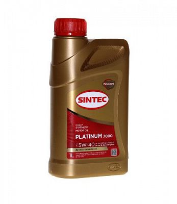 Масло мотор. SINTEC Платинум 5/40 1л синт.