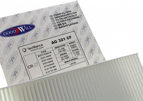 Фильтр салона Good Will AG321cf