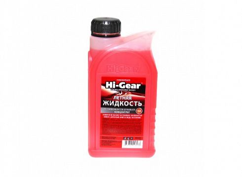 Жидкость стеклоомывающая лето HI-GEAR концентрат 1л