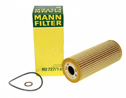 Фильтр масляный (элемент) MANN HU727/1X