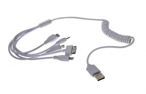 Кабель USB 2.0 - хвост 5 в 1
