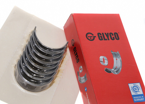 Вкладыши коленвала GLYCO 0141384STD шатунные