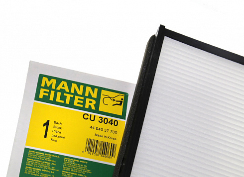 Фильтр салона MANN CU3040