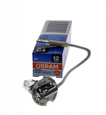 Лампа Н-3 12V  55W OSRAM 64151