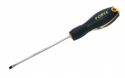 Отвёртка шлицевая FORCE 713035B 100 мм