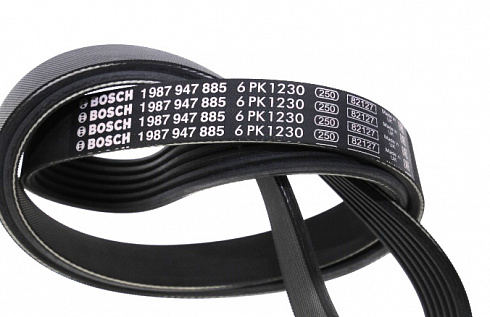 Ремень ДВС 406 агрегатов 1230 без ГУРа BOSCH