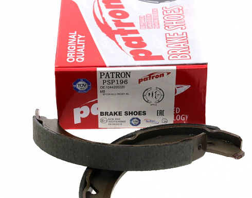 Колодки тормозные PATRON PSP196