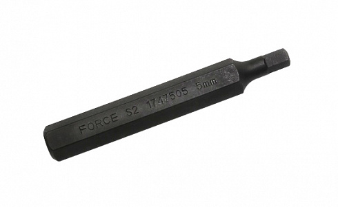 Бита-шестигранник L75мм 5 мм FORCE 1747505