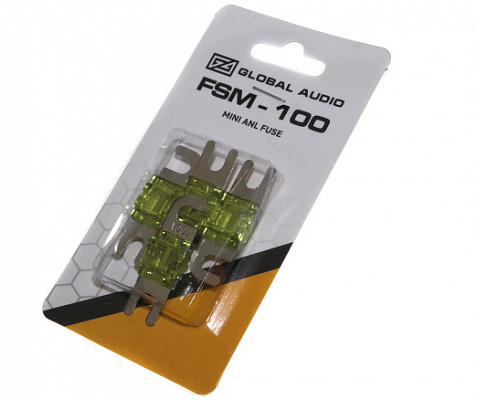 Предохранитель акустический GLOBAL AUDIO типа MiniANL FSM-100А (4шт.)