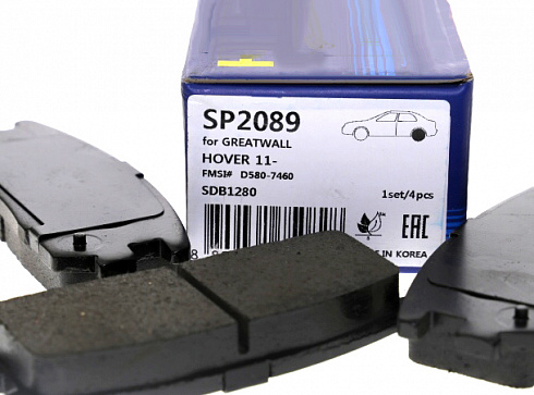 Колодки тормозные HI-Q SP2089