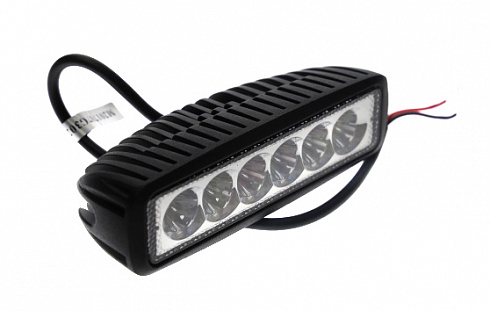 Противотуманка диодная 6SMD 18W (45х55х165)