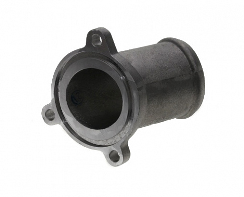 Патрубок насоса водяного ДВС Cummins 2.8L d=50 (угловой мет.)