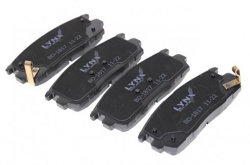 Колодки тормозные LYNX BD1817