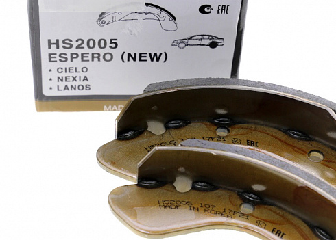 Колодки тормозные HSB HS2005