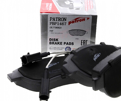 Колодки тормозные PATRON PBP1467
