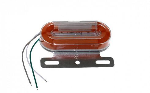Фонарь габаритный боковой (3 в 1) с указателем поворота и подсветкой 12V