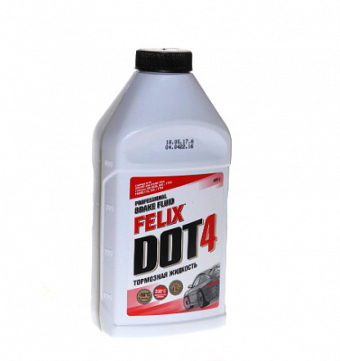 Жидкость тормозная FELIX ДОТ-4  455 гр