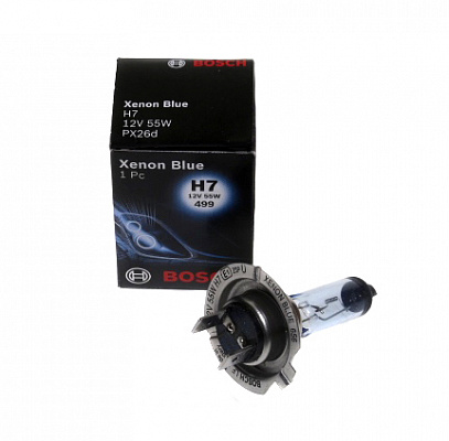 Лампа Н-7 12V  55W BOSCH Xenon Blue (2075)