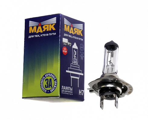 Лампа Н-7 24V 100W МАЯК 54750