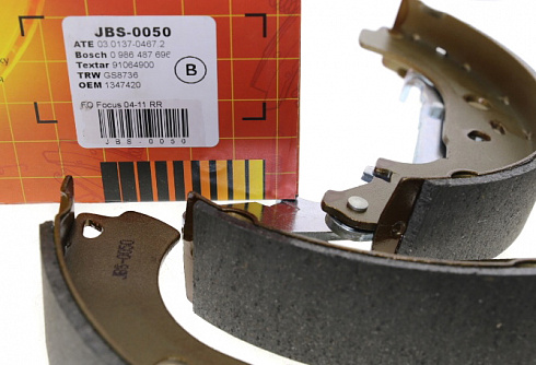 Колодки тормозные JUST DRIVE JBS0050