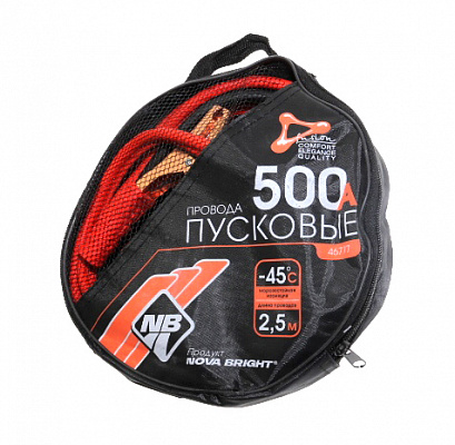 Провода пусковые 500 А NOVA