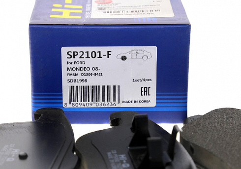 Колодки тормозные HI-Q SP2101F