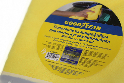 Полотенце GOOD YEAR GY000004 микрофибра для кузова 40*60 см