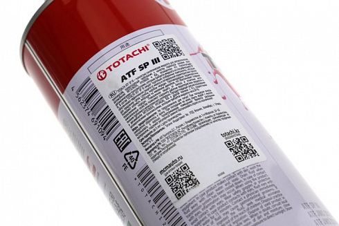 Масло транс. ATF TOTACHI SP-3 1л. синт.