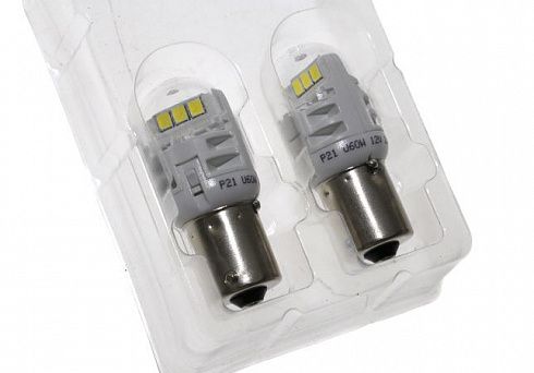 Диод 12V P21W белый PHILIPS PRO6000 11498U60CWB2 (2 шт)