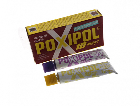 Сварка холодная POXIPOL 10 минут 14 мл прозрачная
