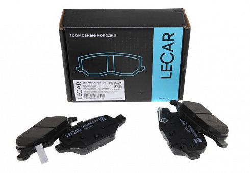 Колодки Веста NG тормозные задние LECAR с 2023 г,в, LECAR000702301