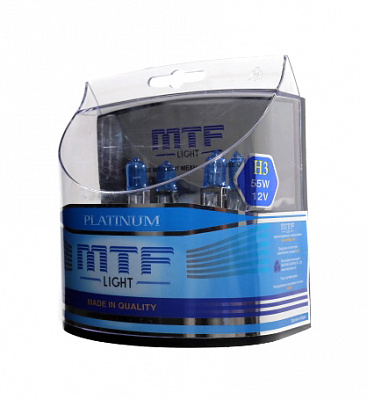 Лампы Н-3 12V  55W MTF PLATINUM