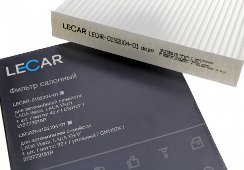 Фильтр салона Веста, XRAY LECAR 019200401
