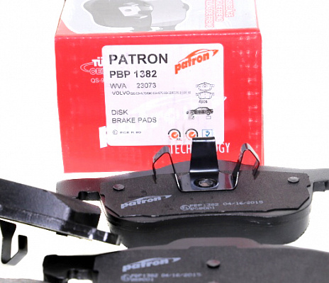 Колодки тормозные PATRON PBP1382