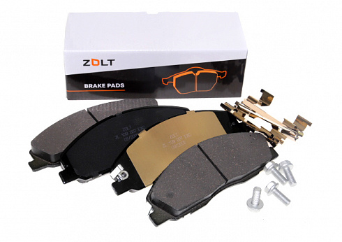 Колодки Газель NEXT тормозные передние ZOLT ZL109007