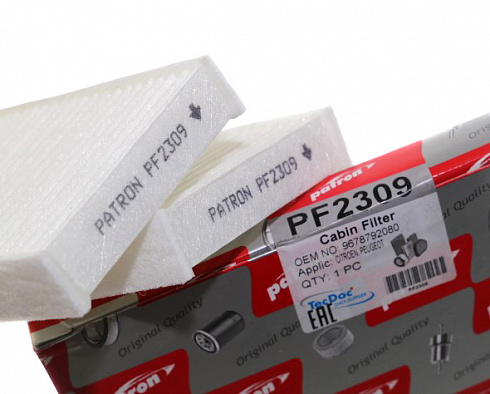 Фильтр салона PATRON PF2309