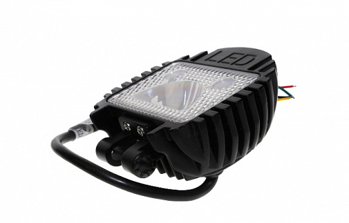 Противотуманка диодная 30W-N8 (стробоскоп. белый+синий+красный)