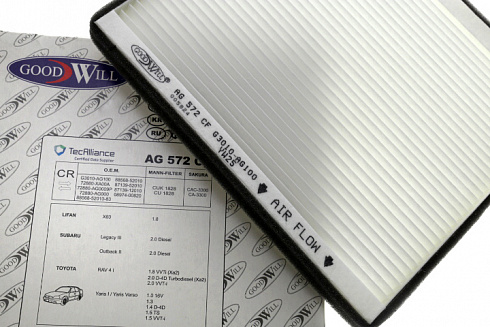 Фильтр салона Good Will AG572cf
