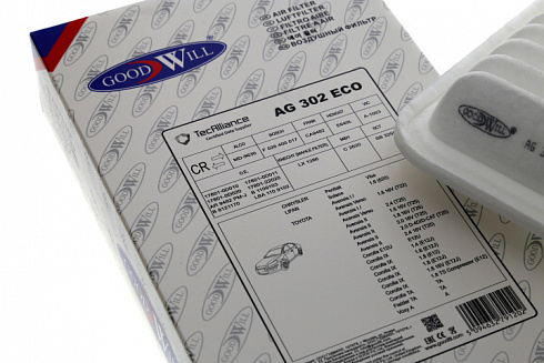 Фильтр воздушный Good Will AG302 ECO