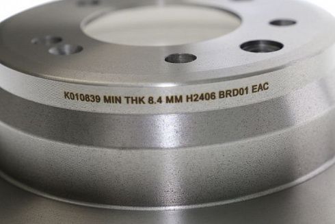Диск тормозной MILES K010839