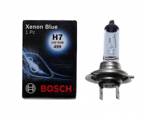 Лампа Н-7 12V  55W BOSCH Xenon Blue (2075)
