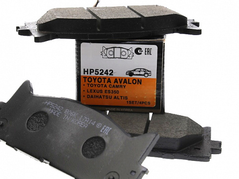 Колодки тормозные HSB HP5242
