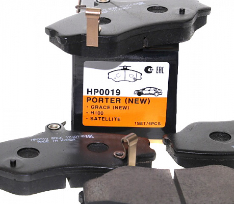 Колодки тормозные HSB HP0019