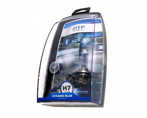 Лампы Н-7 12V  55W MTF DYNAMIC BLUE