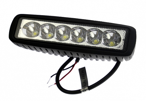 Противотуманка диодная 6SMD 18W (45х55х165)